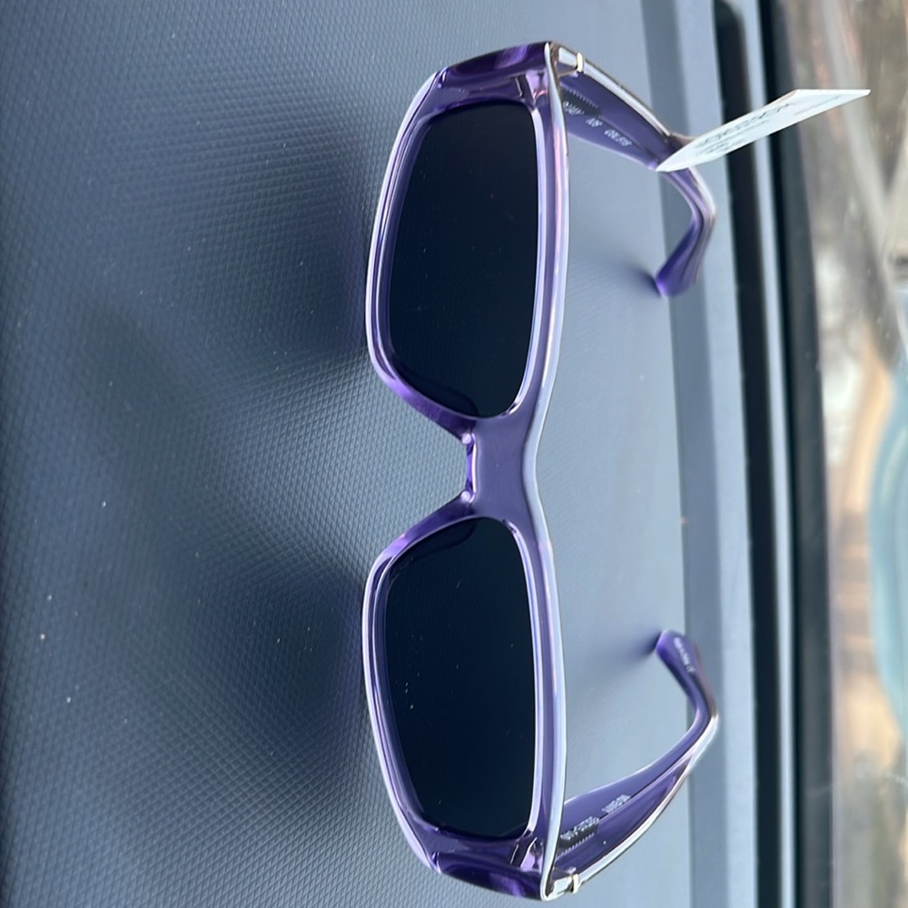 Quay Australia No Envy smoke lenses sunGlasses New Nordstrom rack purple - Picture 5 of 6